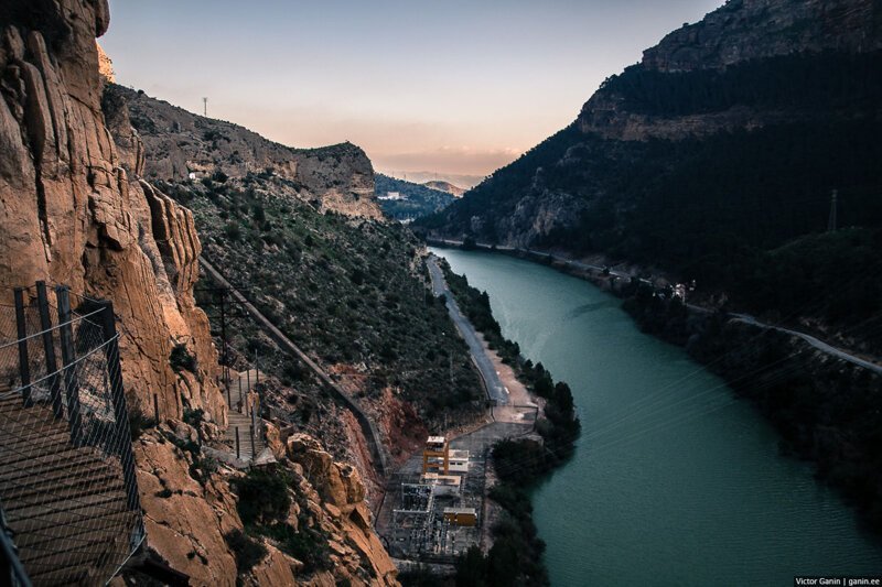 Одна из самых опасных троп в мире - Caminito del Rey