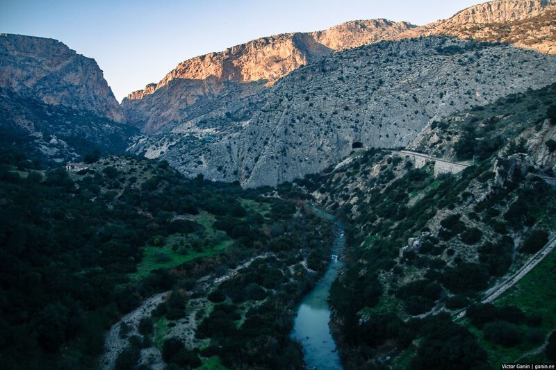 Одна из самых опасных троп в мире - Caminito del Rey