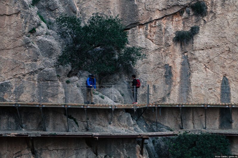 Одна из самых опасных троп в мире - Caminito del Rey