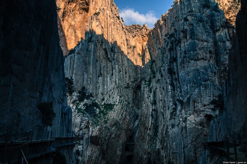 Одна из самых опасных троп в мире - Caminito del Rey