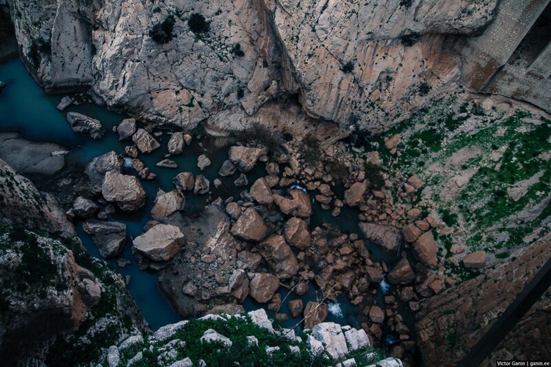 Одна из самых опасных троп в мире - Caminito del Rey