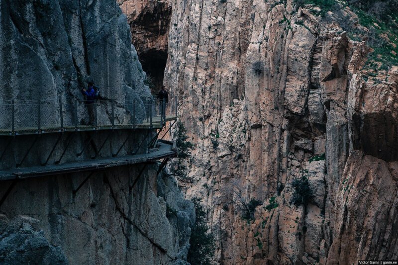 Одна из самых опасных троп в мире - Caminito del Rey