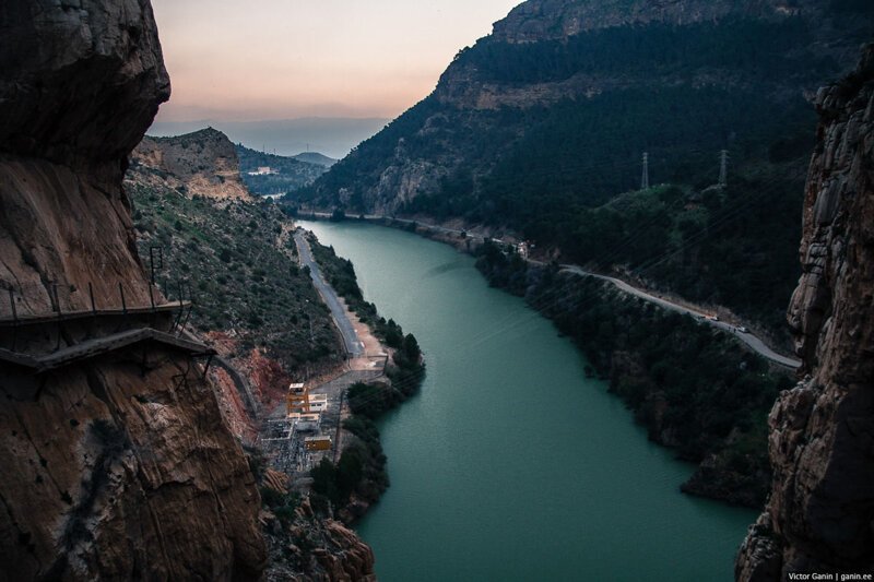 Одна из самых опасных троп в мире - Caminito del Rey