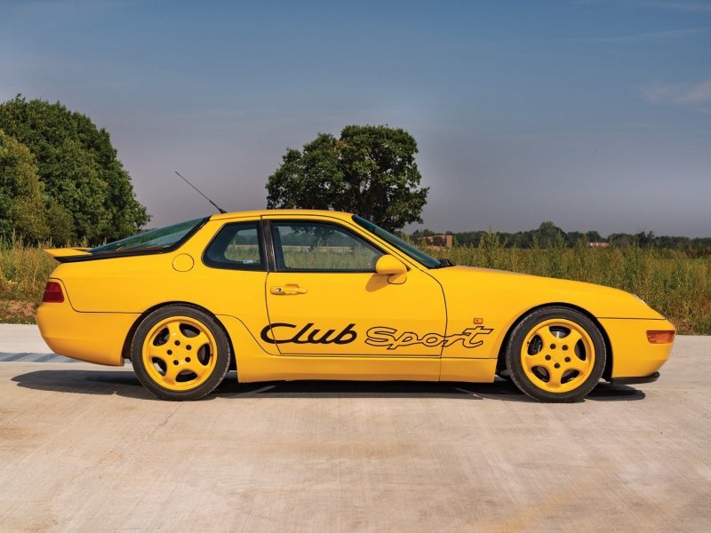 Этот желтый Porsche 968 Clubsport в свое время восхитил самого Вальтера Рёрля