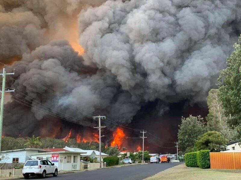 В Сиднее объявили «катастрофический уровень пожарной опасности»