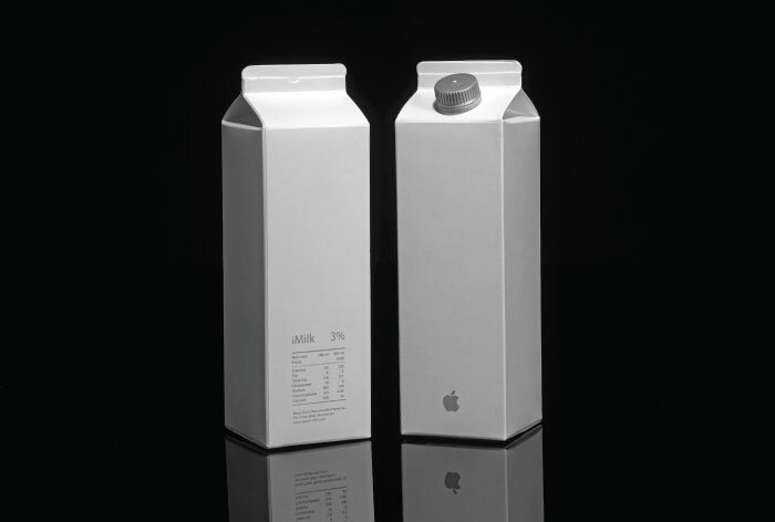 1. iMilk - молоко от Apple