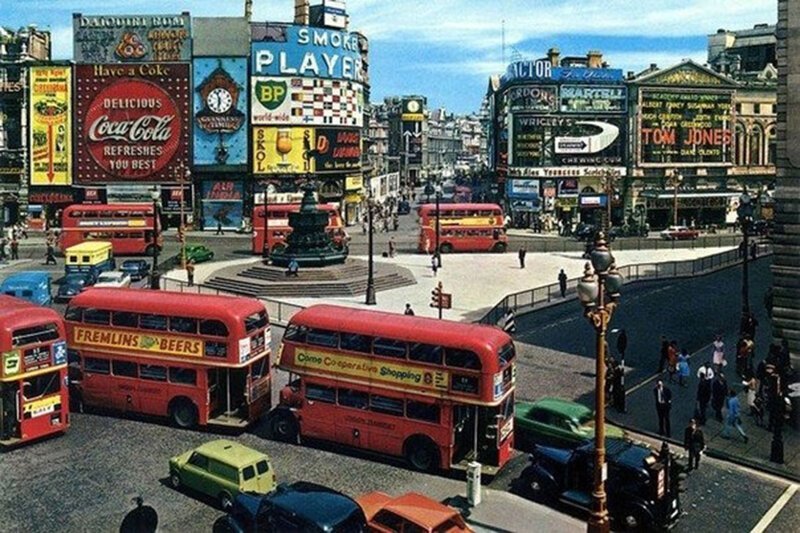 Пикадилли, Лондон, 1963 год 