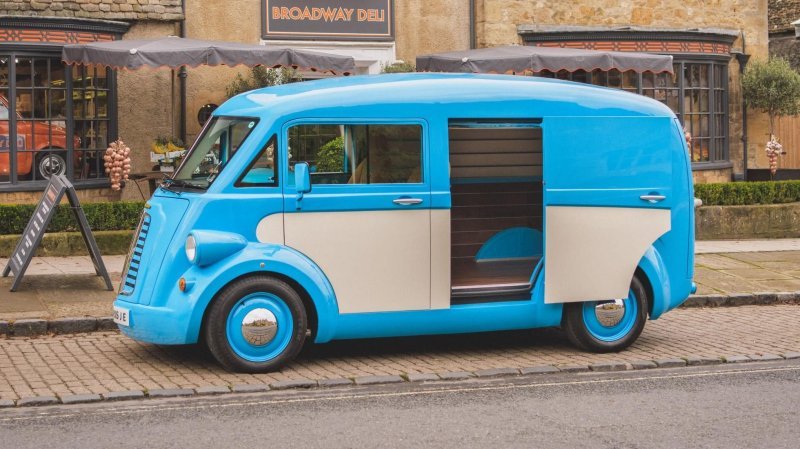 Morris JE — новый электрический фургончик, вдохновленный культовой британской классической моделью