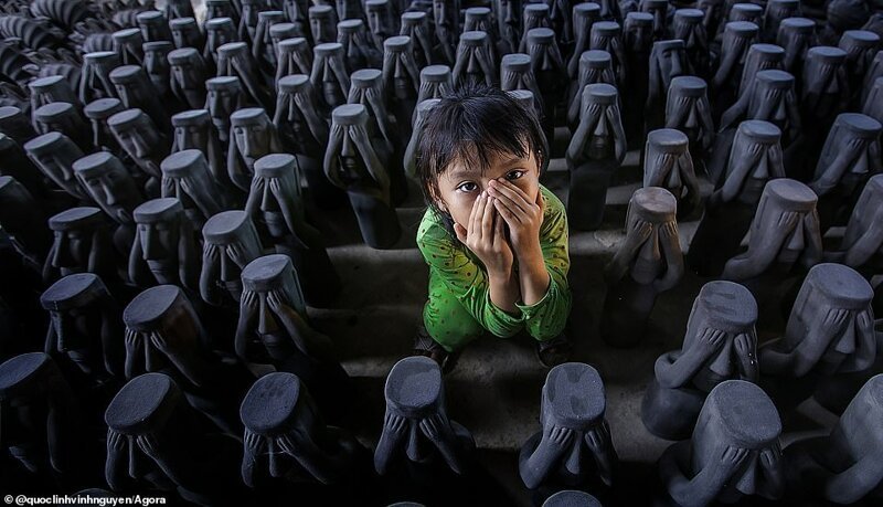 "Глаза ребенка", пользователь @quoclinhvinhnguyen, Вьетнам
