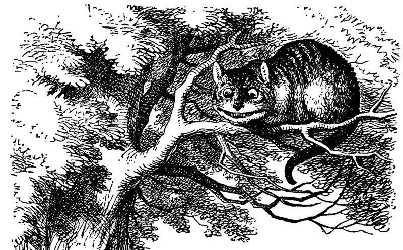 Иллюстрация Джона Тенниела к сказке Льюиса Кэрролла «Приключения Алисы в Стране чудес»