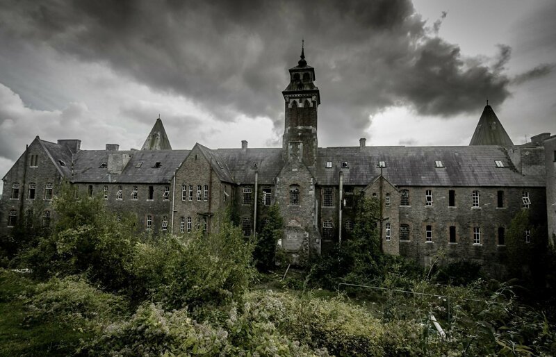 Заброшенная больница в Дублине, Ирландия