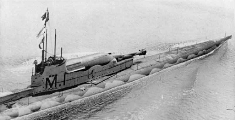Подводные лодки с линкорным калибром