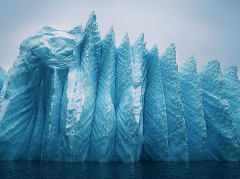 Сказочный айсберг в Гренландии 
