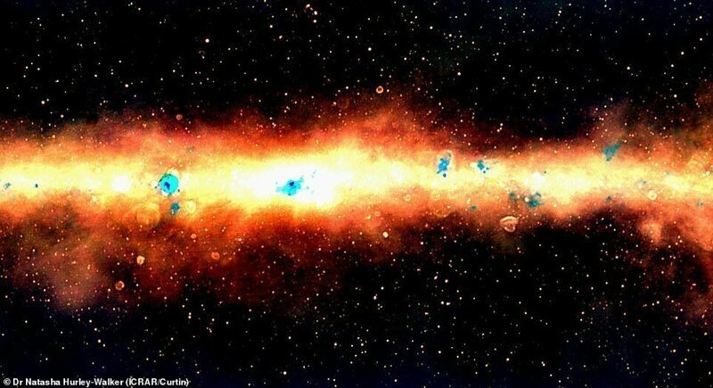 Снимок Млечного Пути в радиоволнах открыл многое о нашей галактике