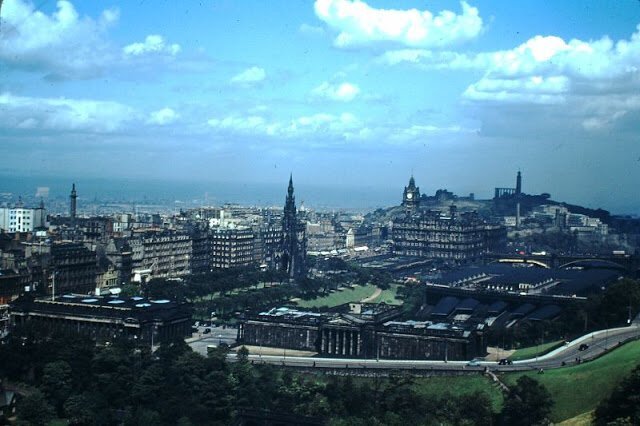 Панорама Эдинбурга 