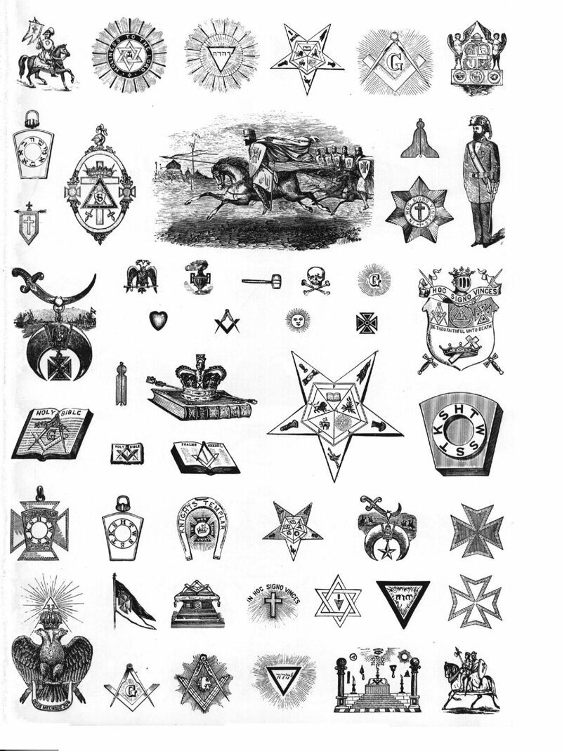 Масонские эмблемы и символы