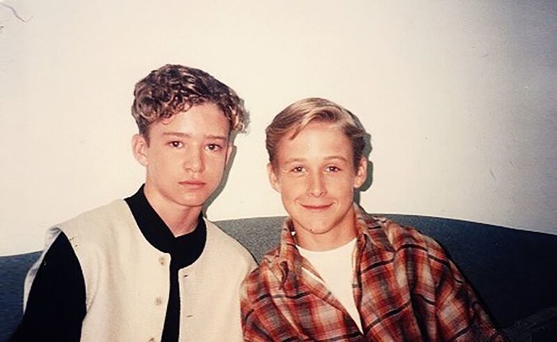 13-летний Джастин Тимберлейк и 14-летний Райан Гослинг, 1994 г.