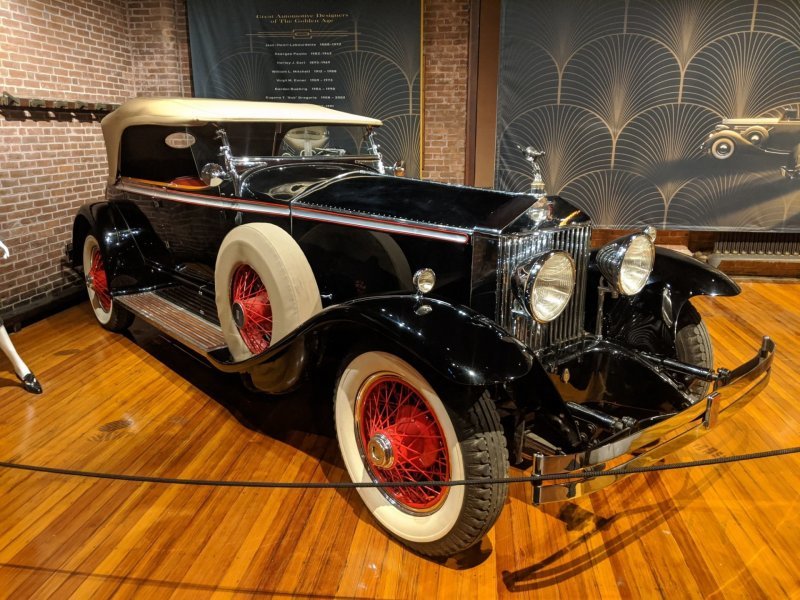 Rolls-Royce Phantom I (1927) с американским кузовом Brewster Derby Tourer 1933 года