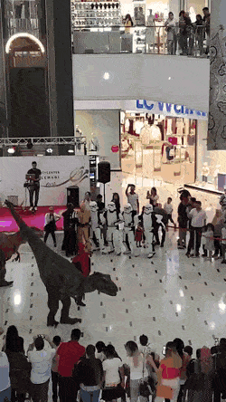 Гифки с динозаврами