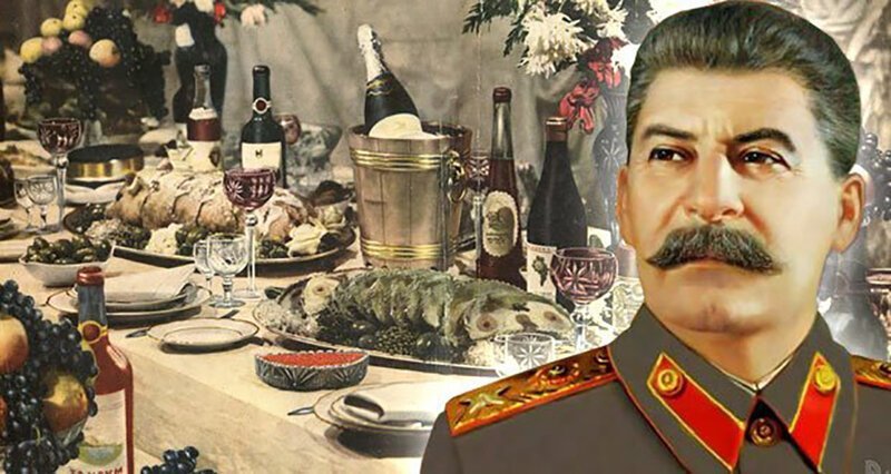 Очень разнообразно, но вовсе не изыскано питался Иосиф Сталин.