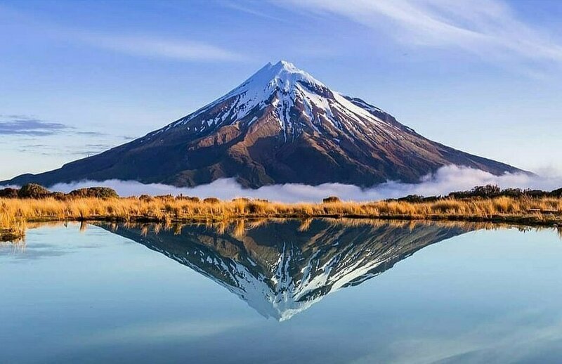 "Вулкан Таранаки". Новая Зеландия