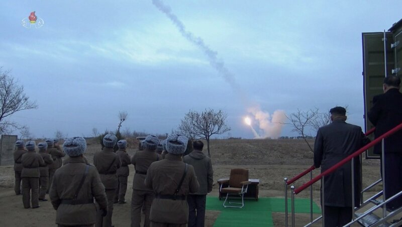 Кимушка Зажигает... Испытания новой ракетной системы в КНДР