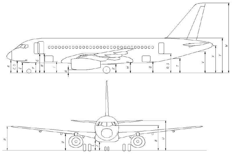 Ту-334 vs SSJ-100