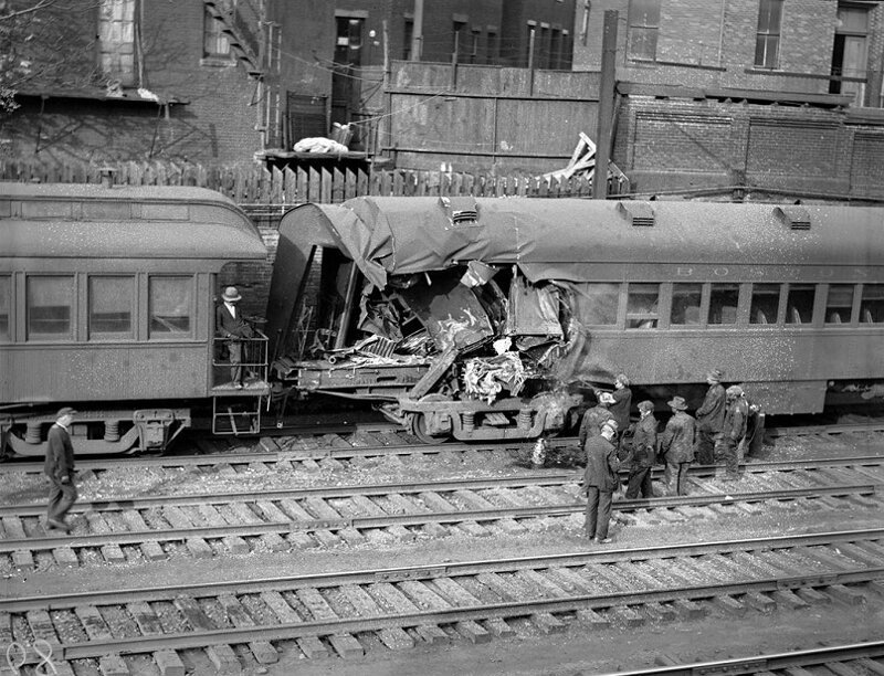 Катастрофы на железной дороге