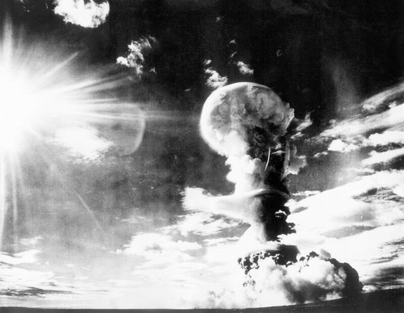 Советские испытания атомной бомбы 1950-х годов в Семипалатинске 1