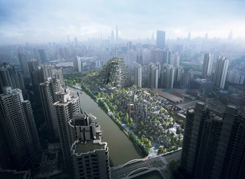 "Тысяча деревьев": в Китае строят необычный эко-дом