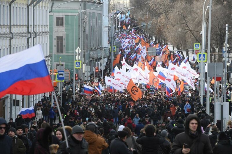 Россияне отказались протестовать против власти