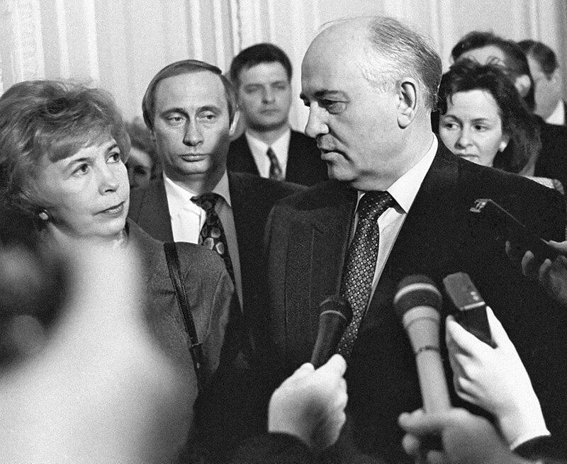 Раиса и Михаил Горбачевы 