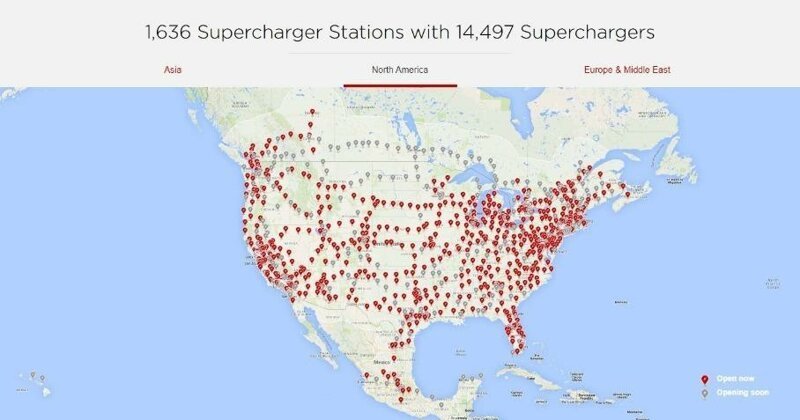 Почему в США возникают гигантские очереди на зарядку Tesla