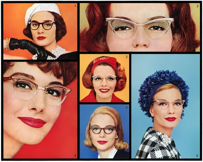 Американская "оптическая" мода 1959 года: