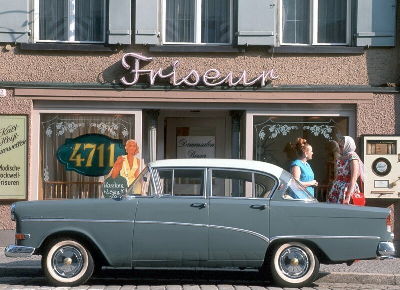 Американский автомобиль для европейцев уже гораздо скромнее, Opel Olympia Rekord P1 1959: