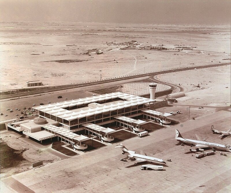 6. Аэропорт Дубай. 1971 г.