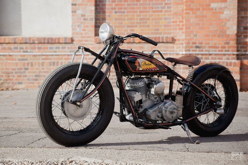 Herzbube Motorcycles: кастом-байк Indian Scout 101