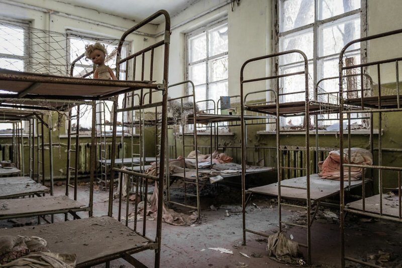 15. Детский сад в Чернобыле (Украина)