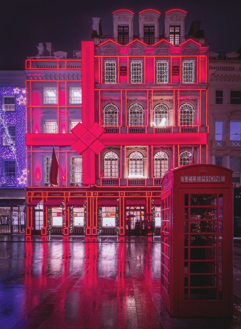 Насладитесь красотой рождественского Лондона!