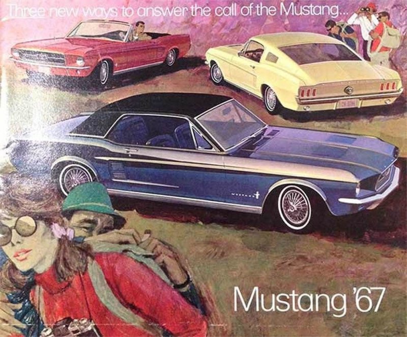Вампиры, ковбои и обещания: как Ford продавал "Мустанги" в 60-х годах