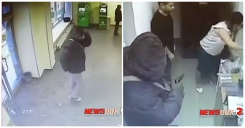 В Находке мужчина с пистолетом и гранатой ограбил Сбербанк на 6 миллионов рублей