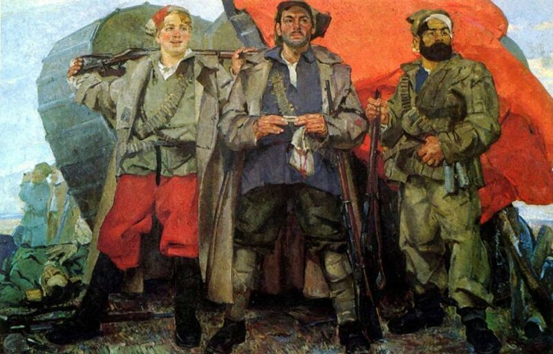 Танки барона Врангеля против броневиков Красной армии в Крыму