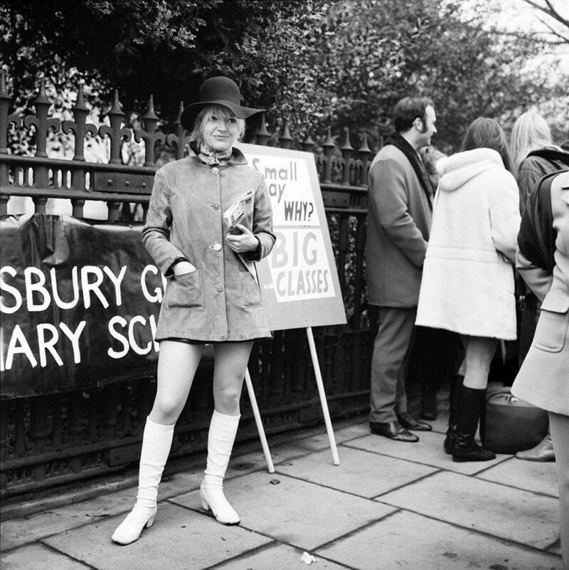Декабрь 1969 года.Лондон, Риджентс-парк. Учителя бастуют.