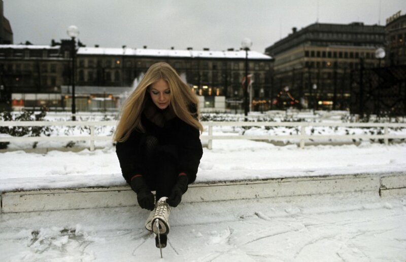 Декабрь 1969 года. Швеция. Фото Jack Garofalo.