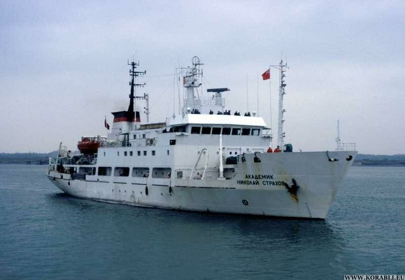 Судно «Академик Николай Страхов»: от Мирового океана до Балтийского моря