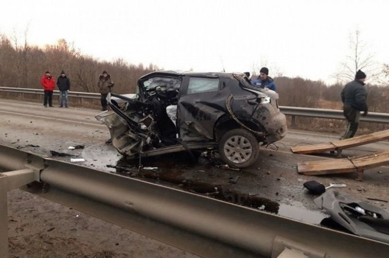 Авария дня. Во Владимирской области по вине неадекватного водителя погибли два человека