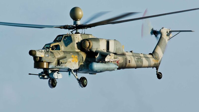 На Кубани потерпел крушение ударный вертолет Ми-28