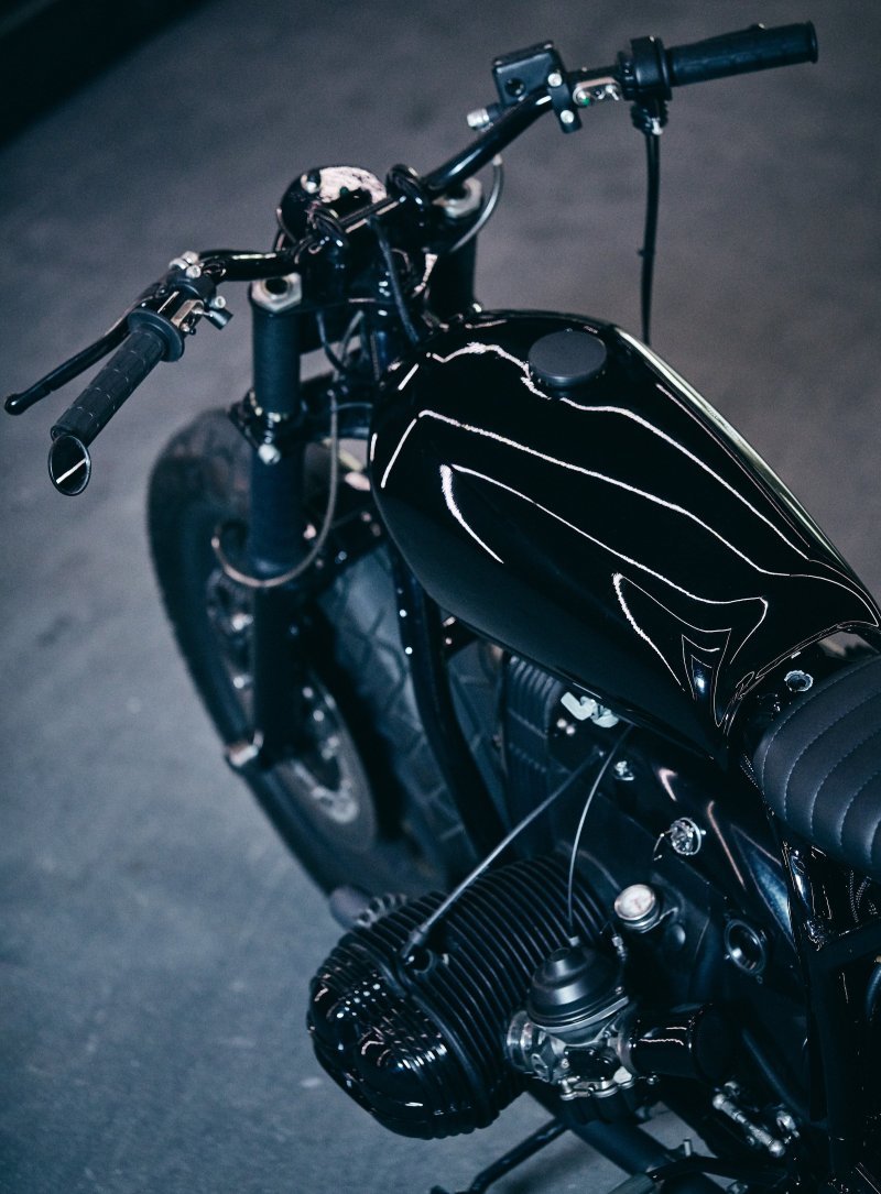 Blitz Motorcycles: кастом BMW R80RT Black Dot Mark One, изготовленный на заказ