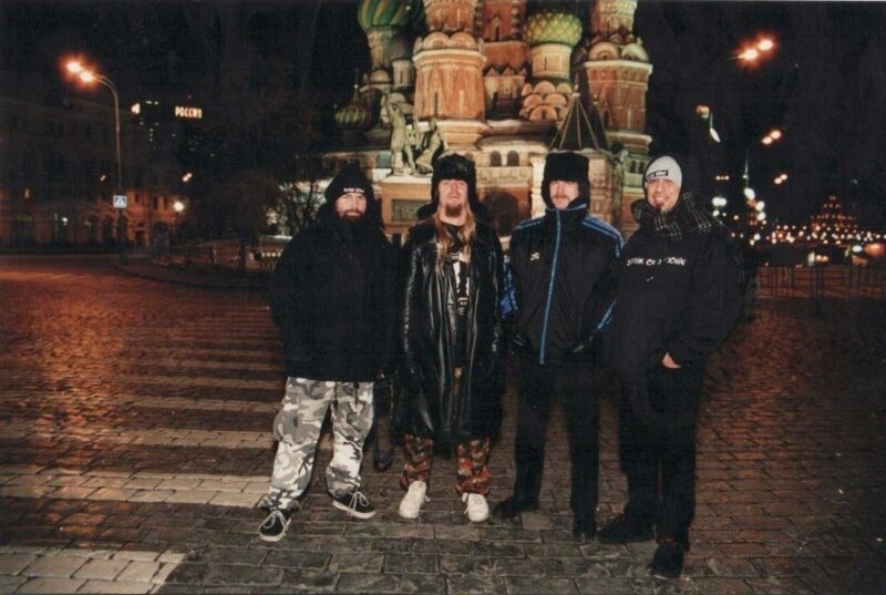Американская трэш-метал группа Slayer в Москве, 1998 год
