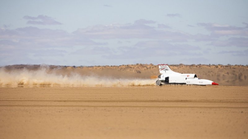 «Ищейка» снова в деле: 1010 км/ч по южноафриканской пустыне